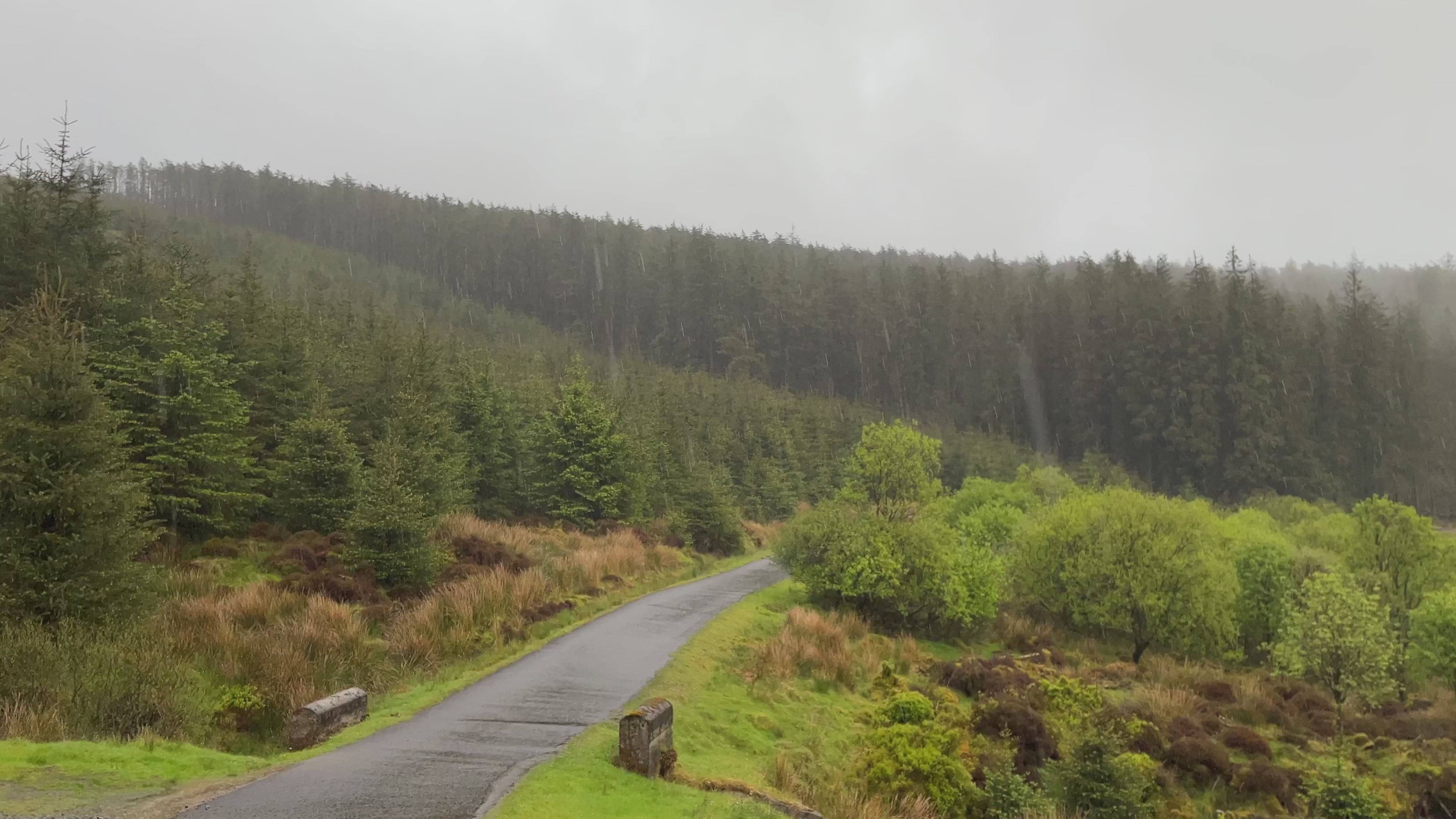 Rainy Valley Overlook, Gortin Glens, County Tyrone – Cinematic Northern Ireland Footage