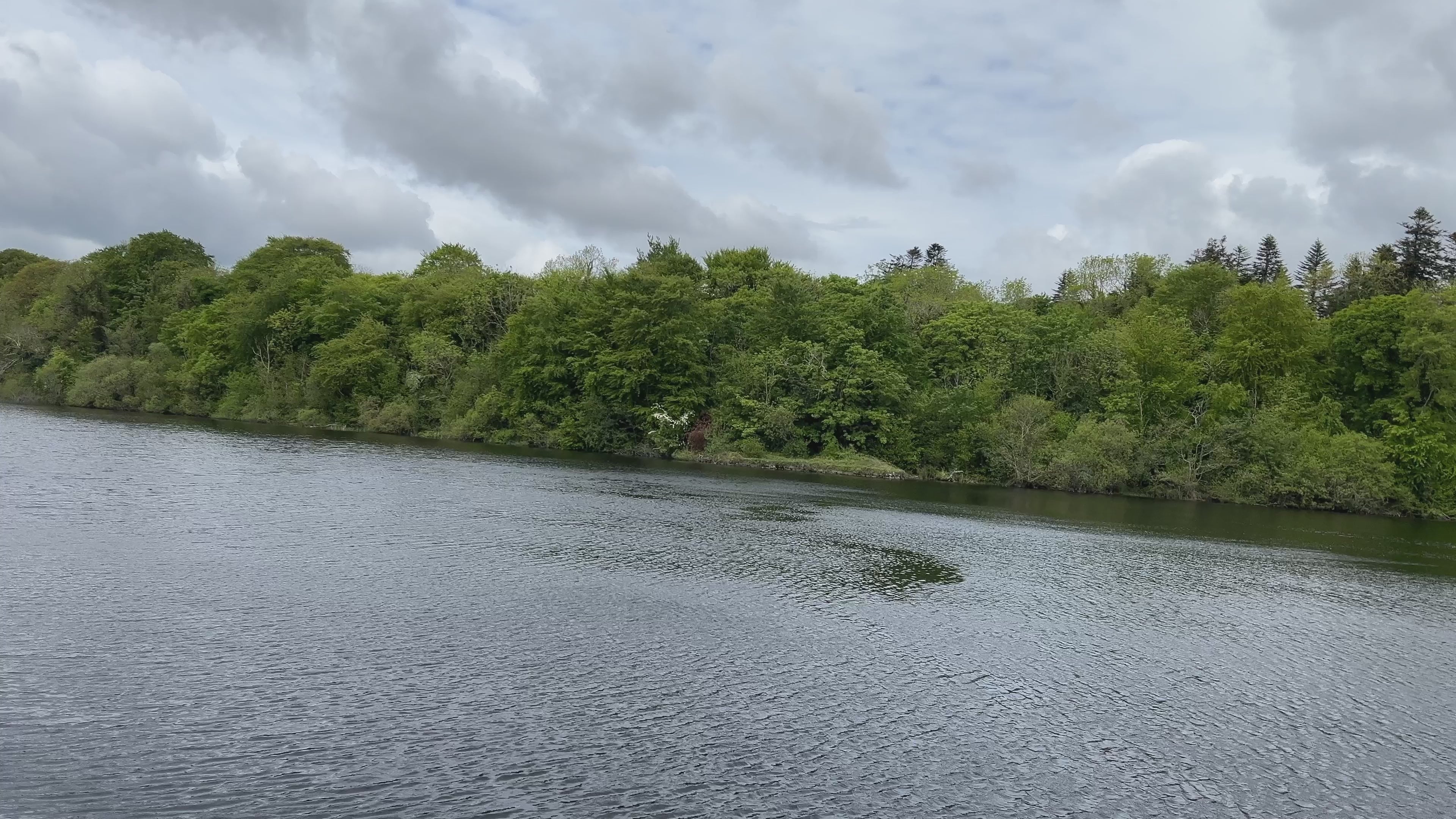 Overcast Lough Erne Waters – Cinematic Irish Lake Footage