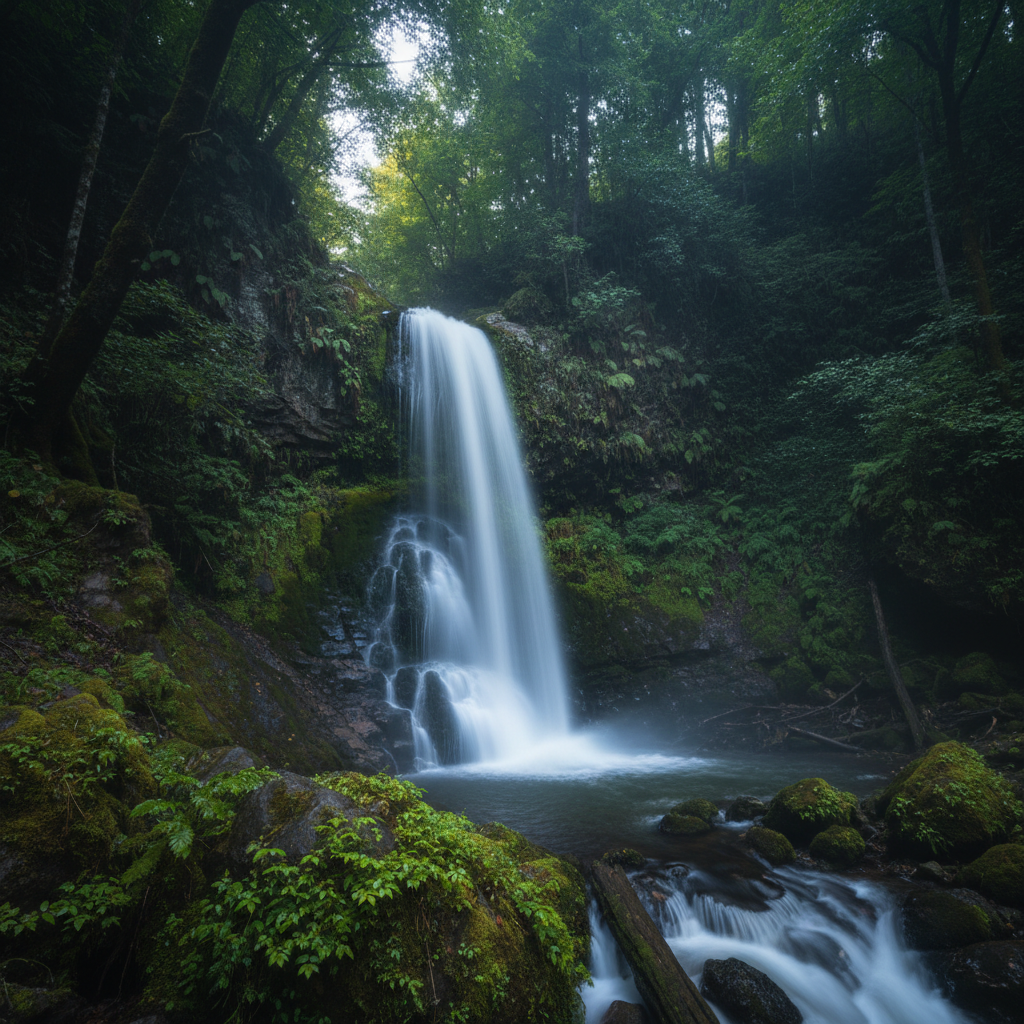 Waterfall Sound Effect — Intense Flowing Water (Free WAV Download)